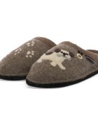 Haflinger Pantofi FIDO BEIGE CALZ G
