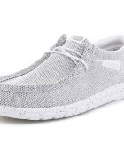 HEYDUDE Pantofi Wally Sox Stone White 40019-1KA