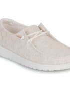 HEYDUDE Pantofi Wendy Stretch Jersey Oatmeal