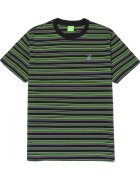 Huf Îmbracaminte T-shirt crown stripe ss knit top