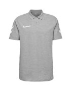 hummel Îmbracaminte Polo HMLGO Cotton manches courtes gris