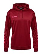 hummel Îmbracaminte Sweat à capuche Promo Poly rouge