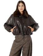 I Am Îmbracaminte AMBRA FAUX LEATHER BOMBER SLI6GB026248D
