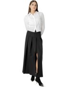 I Am Îmbracaminte CHRYSLER PLEATED MAXI SKIRT AI26614