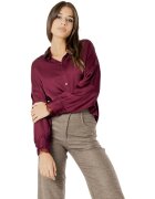 I Am Îmbracaminte Elisa lace cuff viscose satin shirt L 021