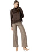 I Am Îmbracaminte Elisa lace viscose satin blouse L 022
