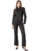 I Am Îmbracaminte ROCKEFELLER PINSTRIPE FLARED PANTS AI26670