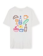Imago Îmbracaminte T-Shirt Foodies - White