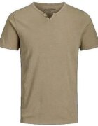 Jack & Jones Îmbracaminte T-shirt Jack Jones col fendu Slim Fit