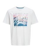 Jack & Jones Îmbracaminte T-shirt Jack Jones Colton Photoprint blanc