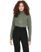 Jacqueline De Yong Îmbracaminte JDYANDREA L/S ZIP CABLE PULLOVE KNT NOOS 15242811