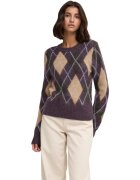 Jacqueline De Yong Îmbracaminte Jdyreese L/S O-Neck Argyle Pullover Knt 15385711