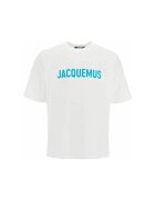 Jacquemus Îmbracaminte LE T-SHIRT LE TYPO MULTI-WHITE