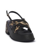 Jeannot Pantofi RAFIA NERO