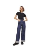 JJXX Îmbracaminte Noos Tokyo Wide Trousers - Dark Blue Denim