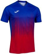 Joma Îmbracaminte Camiseta Manga Corta Tiger Iv Rojo Royal