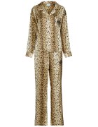 Juicy Couture Îmbracaminte Tamzin Cheetah Satin Shirt Pant Set