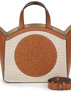 Karl Lagerfeld Genti K/CIRCLE SM TOTE RAFFIA MESH