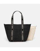 Karl Lagerfeld Genti K/essential Raffia Bag