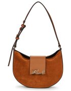Karl Lagerfeld Genti K/SIGNATURE FL HALFMOON SB SUE