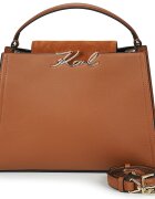 Karl Lagerfeld Genti K/SIGNATURE MD TOP HANDLE SUED