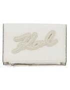 Karl Lagerfeld Genti K Skuare Sm Bf Wallet Grai