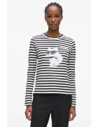 Karl Lagerfeld Îmbracaminte B3w17043 Ikon Aquarelle C Lslv Top