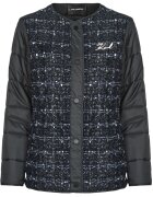 Karl Lagerfeld Îmbracaminte BOUCLE SHORT PADDED JACKET