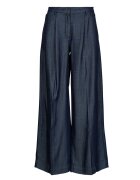 Karl Lagerfeld Îmbracaminte FLUID DENIM WIDE LEG PANTS