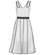 Karl Lagerfeld Îmbracaminte KL EMBROIDERED LACE DRESS