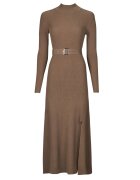 Karl Lagerfeld Îmbracaminte LSLV BUCKLE BELT KNIT DRESS