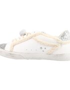 Karl Lagerfeld Pantofi Skool Ikonic Peep Lined Lo