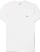 Lacoste Îmbracaminte Cotton Pima Crew Neck T-Shirt White