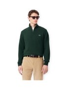 Lacoste Îmbracaminte Zipped High Neck Wool Sweater - Vert