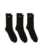 Lacoste Lenjerie intimă Sport 3 Pack High Cut Socks Black/Black/Black