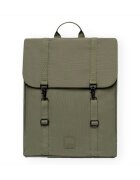 Lefrik Genti Handy Backpack - Stripes Olive
