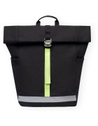 Lefrik Genti Lars Roll Backpack - Black Lime
