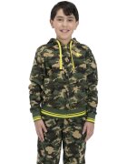 Leone 1947 Îmbracaminte Boy Hoody Full Zip Bold Camo