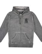 Leone 1947 Îmbracaminte Boy Hoody Full Zip Washed