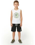 Leone 1947 Îmbracaminte Boy Sets Tank + Bermuda Military Fluo