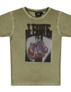 Leone 1947 Îmbracaminte Boy Short Sleeves Washed