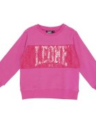 Leone 1947 Îmbracaminte Girl Crewneck Sweatshirt Pink Girl