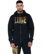 Leone 1947 Îmbracaminte Man Hoody Full Zip Authentic Gold