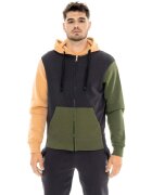 Leone 1947 Îmbracaminte Man Hoody Full Zip Color Block