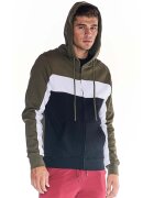 Leone 1947 Îmbracaminte Man Hoody Full Zip Earth Tones