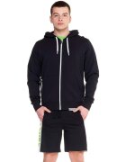 Leone 1947 Îmbracaminte Man Hoody Full Zip Fight Fluo