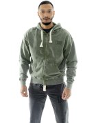 Leone 1947 Îmbracaminte Man Hoody Full Zip Old Wash