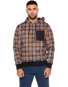 Leone 1947 Îmbracaminte Man Hoody Tartan Metropolitan