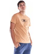 Leone 1947 Îmbracaminte Man Short Sleeves Earth Tones