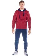 Leone 1947 Îmbracaminte Man Suit Fleece Hoody Zipped